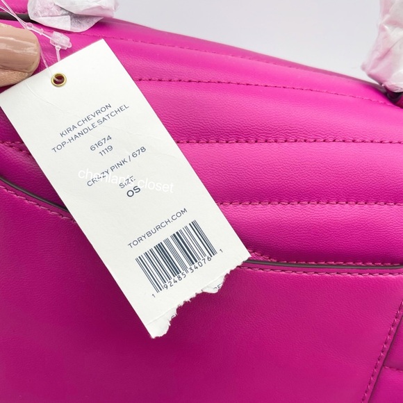 💖NeW! 🌸Tory Burch Kira Top Handle Satchel - Picture 8 of 15